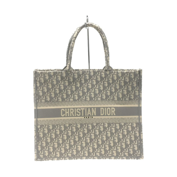 Christian Dior Canvas Overall Pattern Tote Bag - Picture 1 of 6